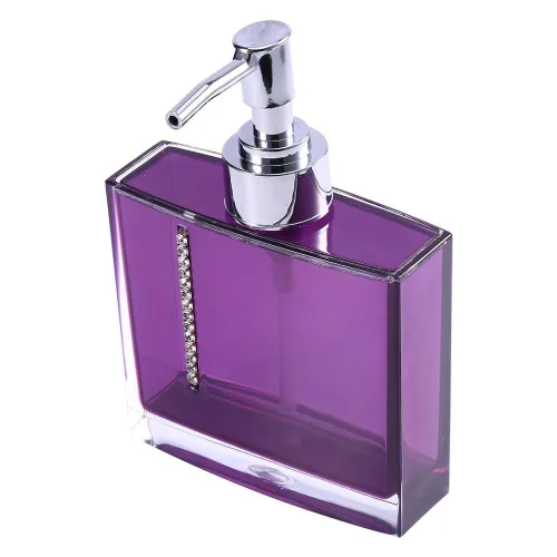 Miniatura 8 de Juego de accesorios de baño de lujo de 5 piezas con soporte para cepillos de dientes, plato, dispensador de bomba de loción líquida y taza, juego