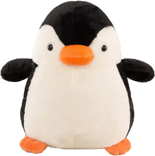 Miniatura 6 de Almohada de peluche de pingüino de 11 pulgadas, diseño de pingüino bebé, regalo para niños