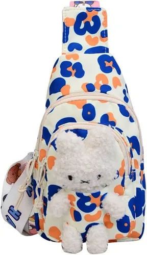 Hiflyer Mochila para niños, mochila kawaii para niños, bolsa de viaje para niños, bolsa de pecho, bolsa cruzada para niños, mini mochila para niñas,