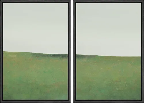 Miniatura 57 de MUDECOR Lienzo enmarcado para pared, bosque brumoso, reflejos, paisaje tranquilo, ilustraciones modernas, arte decorativo, bohemio, tranquilo/zen