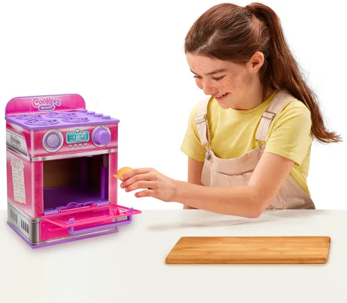 Miniatura 5 de Cookeez Makery Horno de Golosinas de Canela – Set de Juguete Interactivo de Horno de Hornear y Revelar con Peluche con Aroma Misterioso