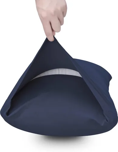 Miniatura 116 de Juego de 2 fundas de almohada pequeñas de punto Jersey Knit para viajes o niños pequeños de 12 x 16 pulgadas, 13 x 18 o 14 x 20 pulgadas, sobre