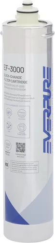Pentair Everpure EF-3000 - Cartucho de filtro de cambio rápido, EV985750, para uso en el sistema de agua potable Everpure EF-3000 de flujo completo,