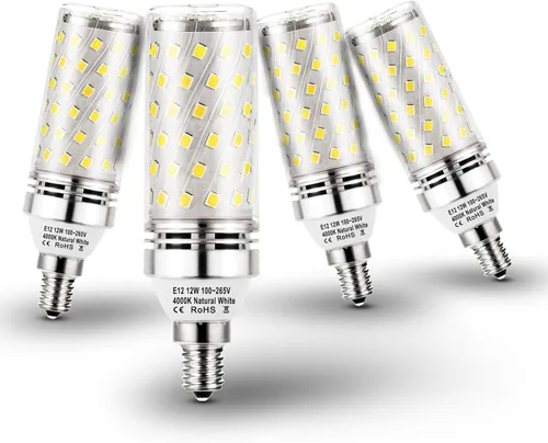 Miniatura 12 de Heifymi Reflector regulable E17 tipo base intermedia R14 de 6 W (equivalente a 60 vatios), blanco cálido 2700 K, 600 lúmenes, bombilla LED E17