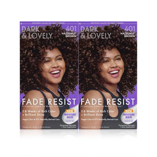 Miniatura 16 de SoftSheen-Carson Dark and Lovely Fade Resist - Tinte permanente y acondicionador para el cabello, de color intenso, azul medianoche 382