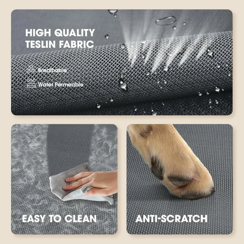 Miniatura 5 de Czpalo Cama elevada para perro, cama elevada para perros al aire libre para perros de tamaño extra grande, cuna refrescante portátil para mascotas