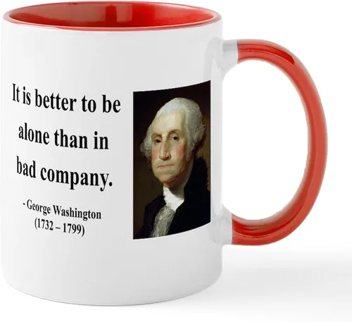 Miniatura 15 de CafePress George Washington 10 Mug 11 oz (325 ml) Ceramic Coffee Mug
