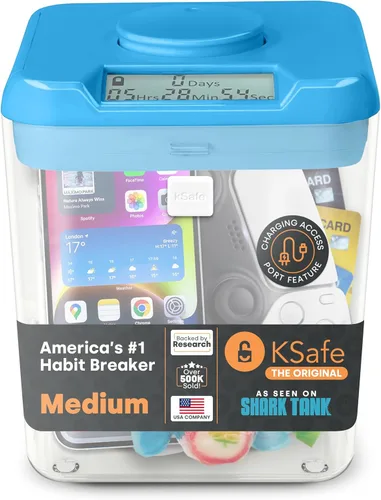 Miniatura 7 de Kitchen Safe: El Recipiente con Bloqueo por Tiempo, Cárcel para Celular, Caja de Bloqueo para Medicamentos, Rompe Malos Hábitos, Deja de Fumar, Deja