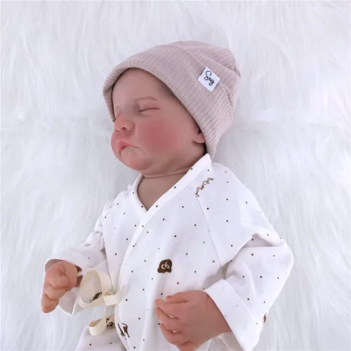 Miniatura 4 de Gorro de punto para recién nacido, para niños y niñas, con forro de satén sedoso, gorro para niños pequeños
