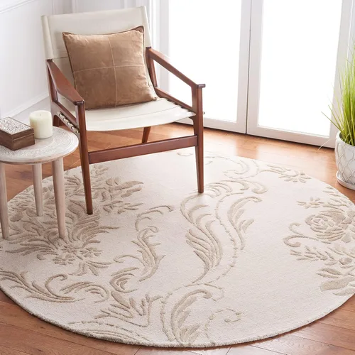 Miniatura 21 de SAFAVIEH Jardin Collection - Alfombra de área de 5 x 8 pies, color negro, lana hecha a mano, ideal para zonas de alto tráfico en sala de estar