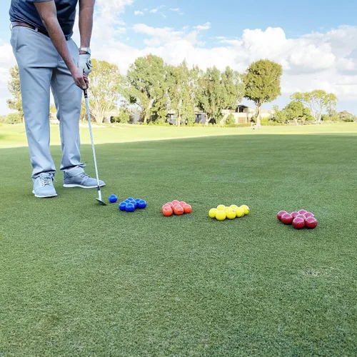 Miniatura 5 de GoSports - Pelotas de golf multiusos para jugar o practicar – Elige 16 o 32 paquetes con bolsa de mano