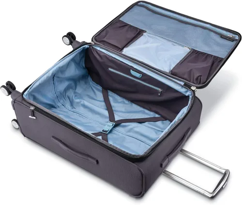 Miniatura 2 de Samsonite Solyte DLX Softside - Equipaje extensible con ruedas giratorias, Gris mineral), 123569-1560