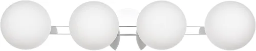 Miniatura 16 de Apliques de Pared, 1 Luz Aplique Moderno de Globo en Latón Envejecido, Luz de Pared para Dormitorio Baño Sala de Estar y Pasillo Iluminación