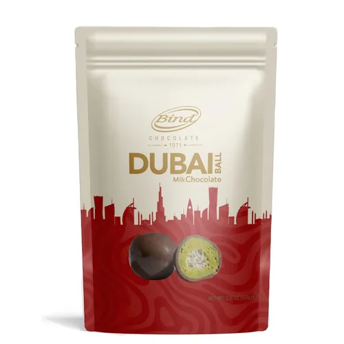 Miniatura 8 de Life Plus Style Gourmet Bind Dubai Pistachio Kunafa Bolas de chocolate rellenas con cremoso pistacho chocolate con leche caramelo crujiente arroz