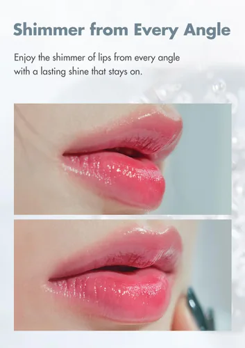 Miniatura 5 de rom&nd TINTE DE AGUA DEWYFUL 01 EN CORAL Brilloso alto pigmento hidratante no pegajoso Labios hidratados tonos coloridos Alto Brillo 0.18oz