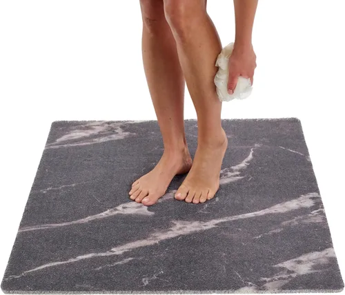 Miniatura 33 de Tapete de ducha antideslizante para bañera - Tapete de baño de lufa para baño - Tapete de baño de 40 x 16 pulgadas - Alfombra de baño antideslizante
