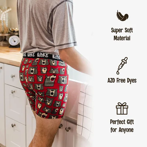 Miniatura 6 de Lazy One Divertidos calzoncillos tipo bóxer para hombre, ropa interior para hombre