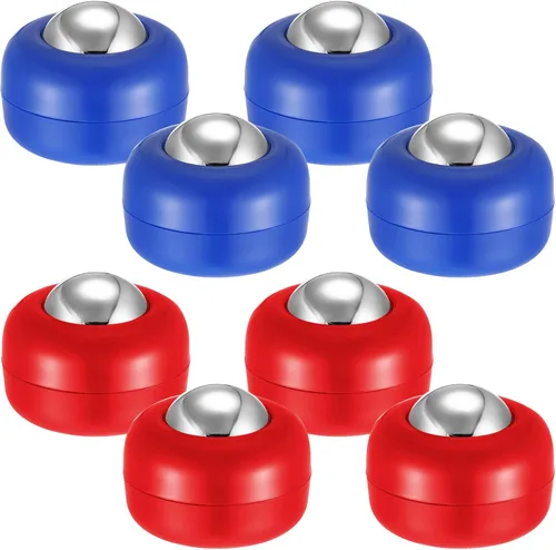 Miniatura 6 de Gejoy Mini Shuffleboard Discos de Repuesto Equipo de Mesa Rodillos Set Shuffleboard Curling Accesorios