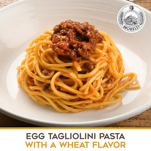 Miniatura 3 de Morelli Pasta de huevo Tagliolini Pasta italiana - Pasta gourmet - Hecho a mano en pequeños lotes - Fideos de pasta italiana importados - Pasta