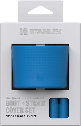 STANLEY Quencher - Tapa para bota y popote | Protector de silicona antideslizante para vaso de 20 y 30 onzas con asa | Juego de accesorios para vaso
