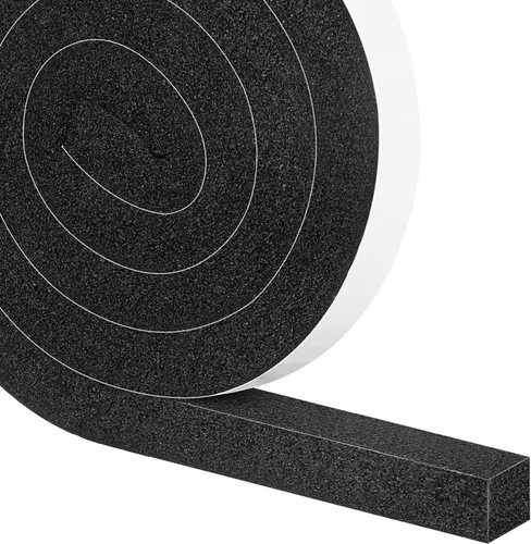 Miniatura 13 de Burlete Adhesivo Fuerte Resistente a la Intemperie, Burlete de Sellado de Puerta de Alta Densidad Resistente a la Intemperie para Puertas Blanco