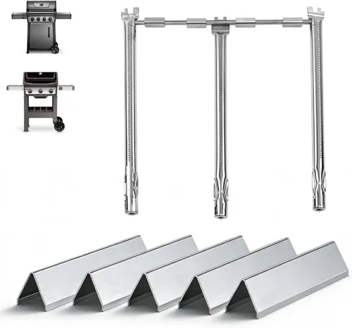 Miniatura 8 de 7636 Barras aromatizantes para Weber Spirit 300 II 300 y GS4 Spirit II 300 Series, Spirit E310 E320 E330 S310 S320 S330 con perilla de control