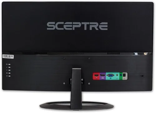 Miniatura 12 de Sceptre 27 pulgadas Pantalla curva LED 75Hz LED C278W-1920R Full HD 1080P puerto de pantalla HDMI, parlantes VGA, Ultra Thin Metal Black, 1800R