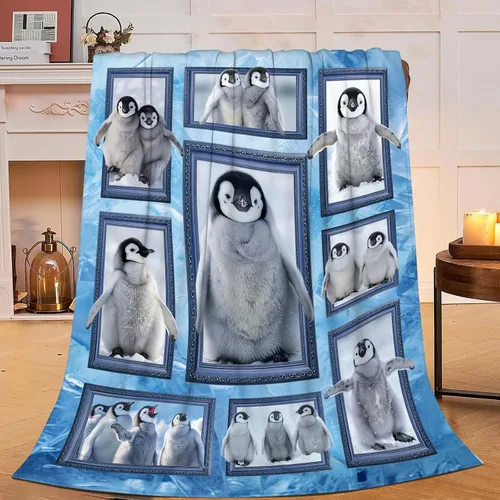 Miniatura 136 de Manta de Foca del Océano, Regalos de Focas para Niños, Niñas, Adultos, Mujeres y Hombres, Suave, Acogedora, Cálida, Felpa Esponjosa, Mullida