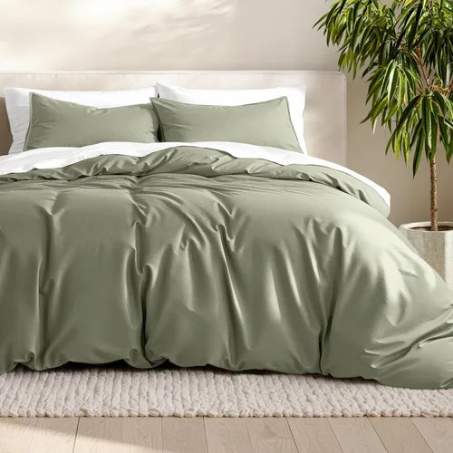 Miniatura 15 de Bare Home - Funda de edredón de ropa de cama extra larga - Colección premium de 1800 hilos súper suave - Funda de edredón ligera y fresca - Ropa