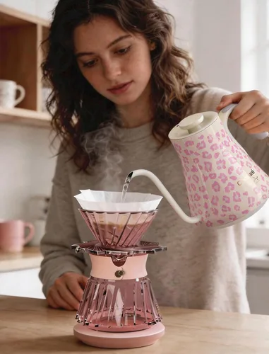 Miniatura 2 de Cocinare Hervidor eléctrico de cuello de cisne, control preciso de temperatura de ±0.5 °F, calentamiento rápido de 1500 W, café y té, acero