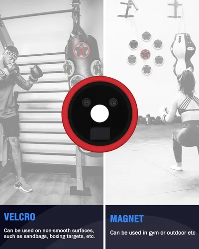 Miniatura 4 de Luces de entrenamiento de agilidad de velocidad, juegos de luces de reacción 4+1 para fútbol, boxeo, fitness, equipo de entrenamiento deportivo