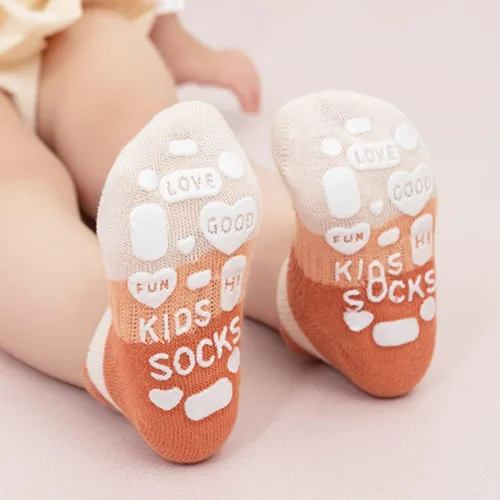 Miniatura 3 de Calcetines de agarre para bebé, antideslizantes, de malla fina, con ojales, unisex, para niña, niño, no visibles, calcetines de tobillo
