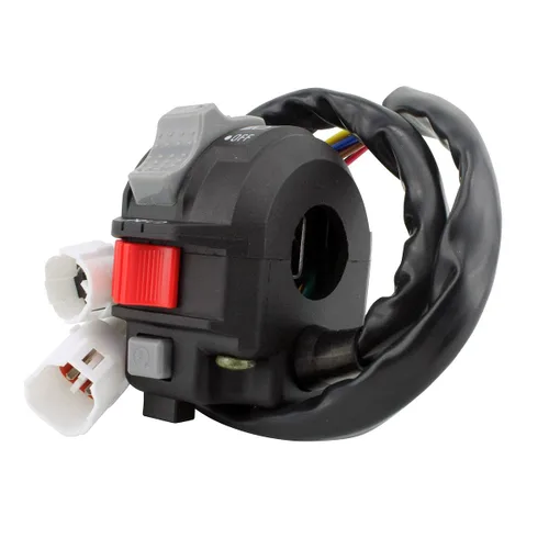 Miniatura 5 de Partman Interruptor de manillar para Yamaha YFM 125 Grizzly Raptor YFM 250 Bear Tracker/Raptor YFM 350 Warrior Wolverine YFZ 450 2002-2013