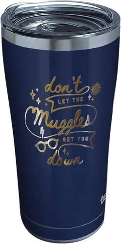 Miniatura 10 de Tervis Traveler Harry Potter Don't Let Muggles Get You Down Vaso de triple pared aislado para viajes, mantiene las bebidas frías y calientes, 20