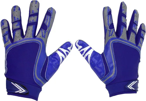 Miniatura 8 de Pure Athlete Guantes de fútbol con receptor ancho – Guantes de agarre adhesivo de élite, equipo de goteo para WR y espalda defensiva – Adultos