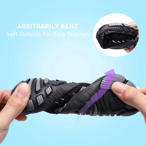 Miniatura 6 de HIITAVE Zapatos de agua para niños y niñas, de secado rápido, para deportes acuáticos, zapatos deportivos ligeros (niños pequeñosniños grandes)