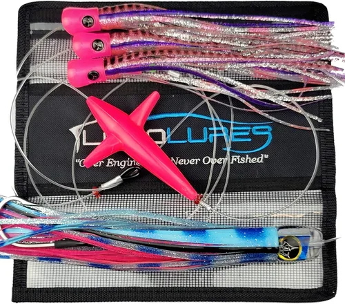 Miniatura 9 de Lobo Lures #200 Pelagic Magic Skipjack Hybrid Daisy Chain Marlin & Atún Trolling Señuelo Uretano Hecho en Estados Unidos