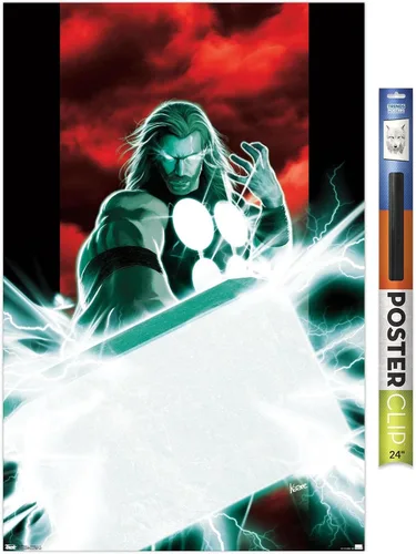 Miniatura 7 de Trends International Marvel Comics - Thor - Mjolnir Wall Poster, 14.725" x 22.375", Premium Unframed Version Versión premium sin marco