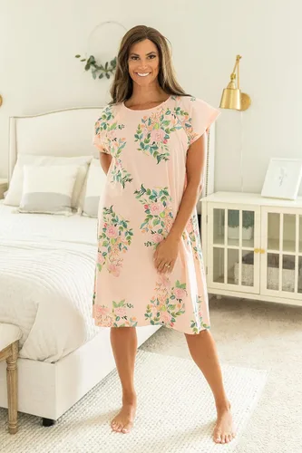 Miniatura 5 de Baby Be Mine Conjunto de mamá y bebé vestido de hospital de maternidad a juego para trabajo y parto Gownie para maternidad bolsa de hospital
