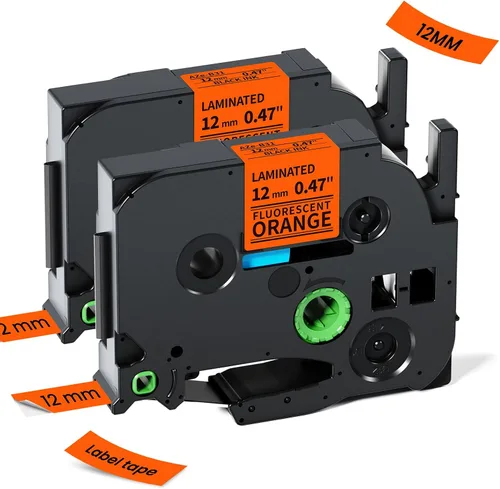Miniatura 21 de Labelife Paquete de 5 cintas TZe TZ de 0.47 pulgadas laminadas transparentes TZe-131 de repuesto para Brother Label Maker Tape Clear TZe131 TZ-131
