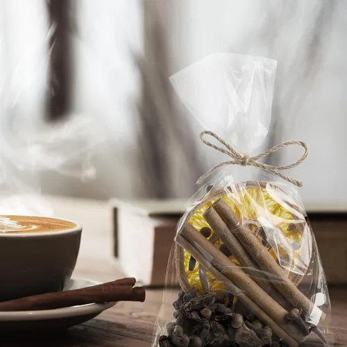 Miniatura 7 de Bolsas de polietileno transparentes con fuelle – 4 x 2 x 8 pulgadas, paquete de 1000 bolsas de plástico con fuelle lateral, a prueba de fugas