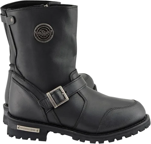Miniatura 9 de Milwaukee Leather MBM9090 - Botas de motocicleta para hombre, de 9 pulgadas, con protector de palanca de cambios