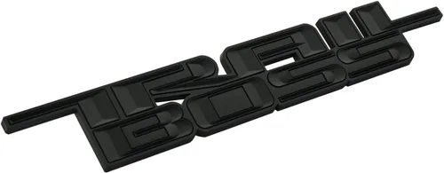 Miniatura 5 de 2 piezas 2019-2021 Emblemas Trail Boss 3D Insignia Adhesivo Lateral Placa de Nombre de Reemplazo para Chevy Silverado 1500 HD 2500 HD (Negro Mate)