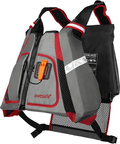 awesafe Adult Watersport Universal Vest Rojo