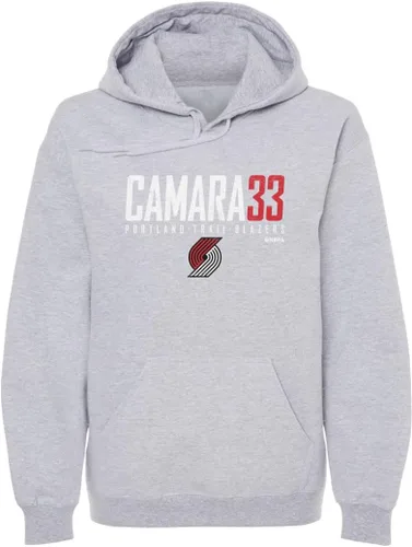 Miniatura 2 de 500 LEVEL Toumani Camara Portland Trail Blazers - Sudadera con capucha para hombre - Toumani Camara Portland Trail Blazers Elite WHT