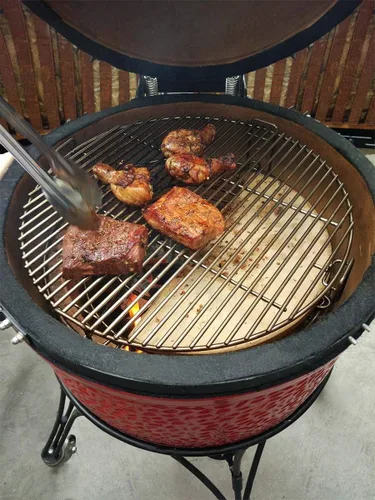 Miniatura 6 de Sistema de cocción Only Fire apto para Big Green Egg grande, Kamado Joe Classic, Large Grill Dome y otras parrillas Kamado
