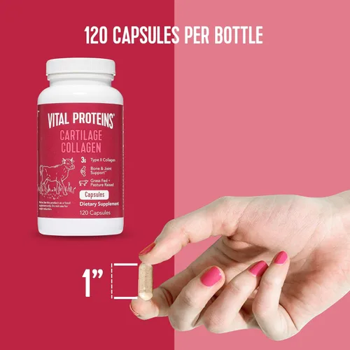 Miniatura 6 de Vital Proteins Píldoras del colágeno del polvo 19.3oz+ de los péptidos del colágeno, tipo II