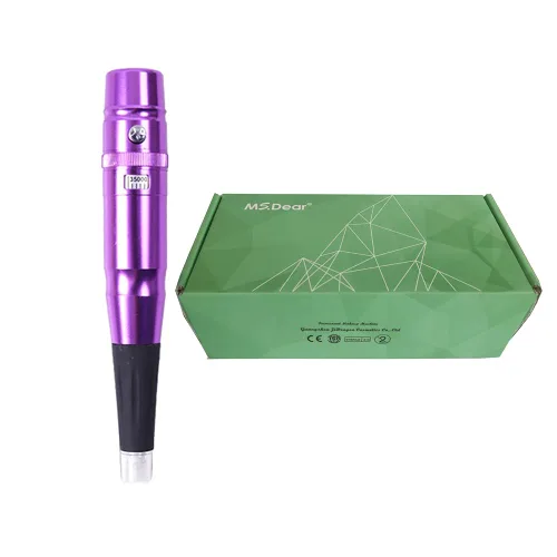 Miniatura 9 de Maquillaje permanente máquinas tatuaje máquina pluma para Microblading 3D ceja (negro)