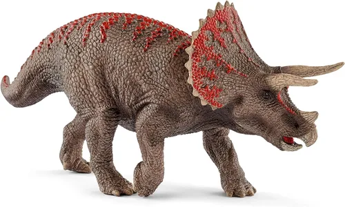 Miniatura 8 de Schleich Dinosaurios - Figura de dinosaurio Triceratops - Figuras de dinosaurios realistas para niños y niñas - Divertidos juguetes educativos