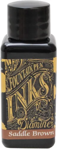 Miniatura 5 de Tinta embotellada para pluma estilográfica Diamine, 30 ml - Ámbar